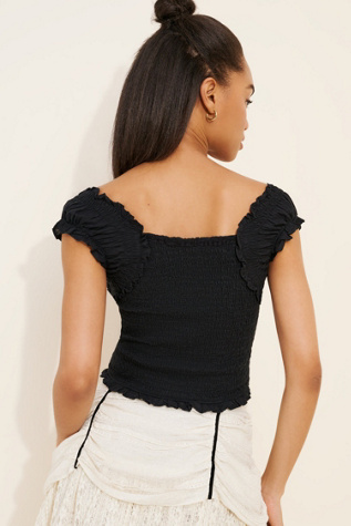 Ari Smocked Top product page