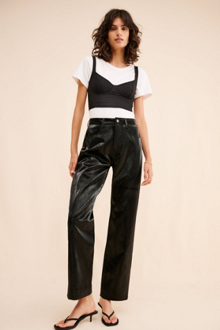 Hosbjerg Peggy Vegan Leather Pants