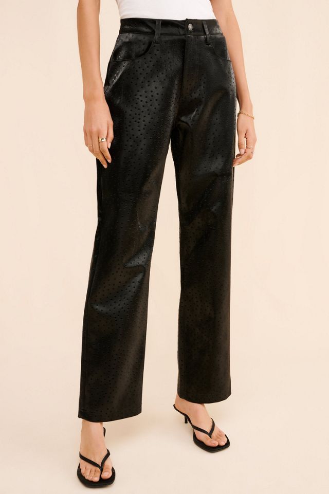Hosbjerg Peggy Vegan Leather Pants #3