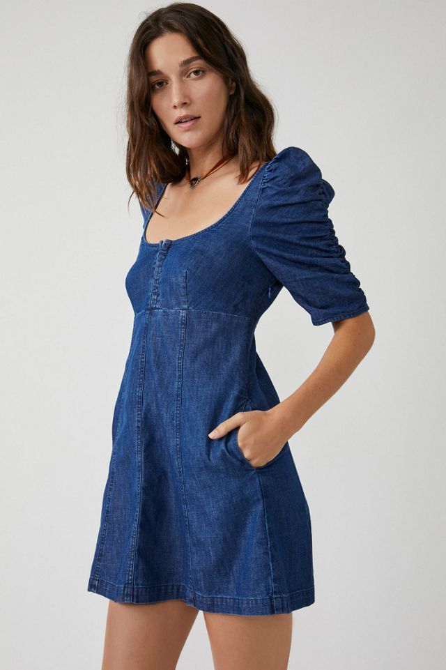 Cheyenne Denim Mini Dress #3
