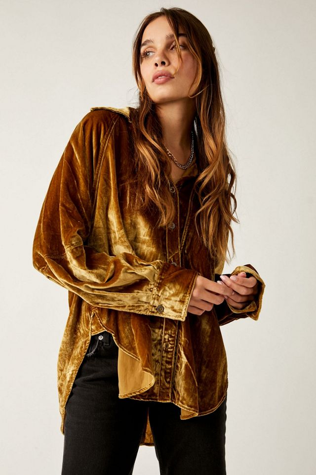 Night Skies Velvet Top #2