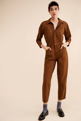 FRAME Standaway Pocket Jumpsuit