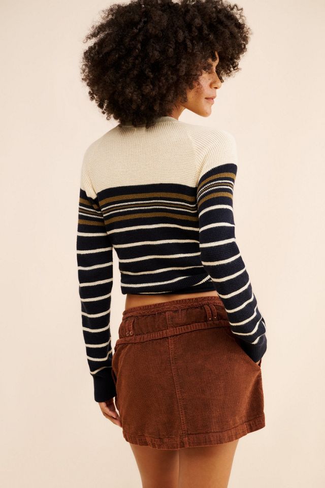 Silver Springs Cord Mini Skirt #1