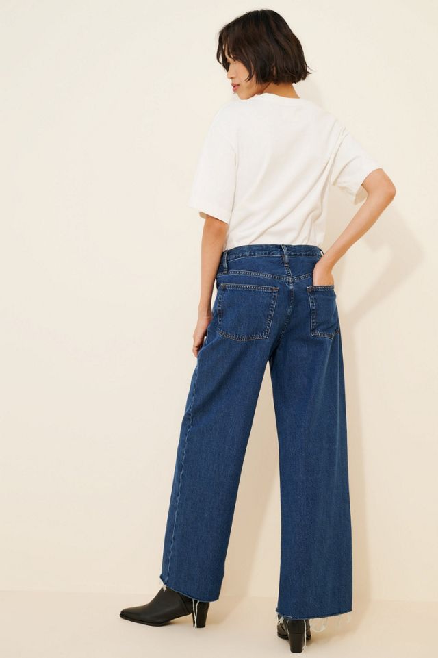 FRAME Le Low Baggy Wide Leg Jeans #1