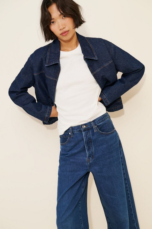 FRAME Le Low Baggy Wide Leg Jeans #3