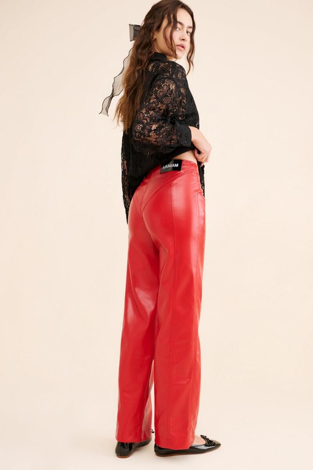 Laagam Phoenix Vegan Leather Pants #1