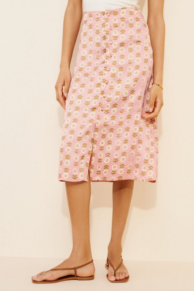 Analise Printed Midi Skirt #2