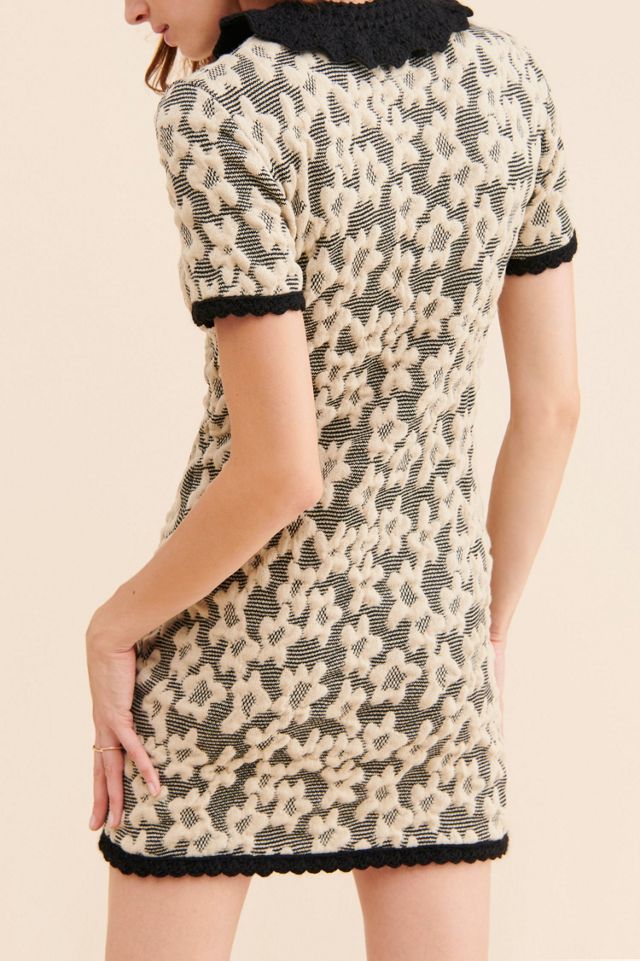 Tach Clothing Jaquard Floral Dress #1