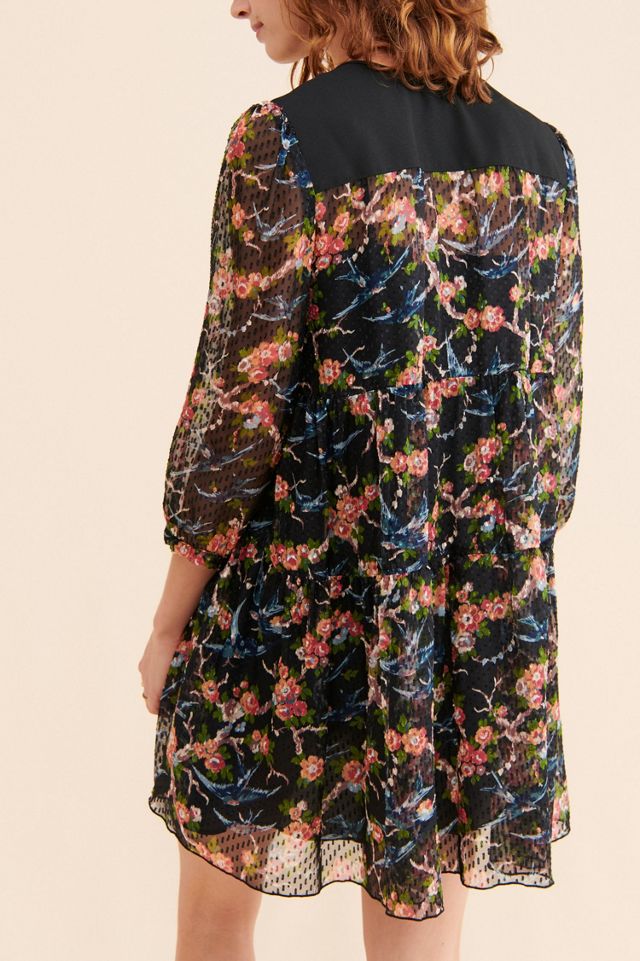 Anna Sui x Nuuly Upcycled Floral Tunic Dress #1