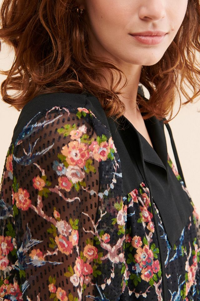 Anna Sui x Nuuly Upcycled Floral Tunic Dress #3