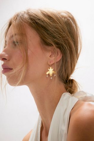 Après Ski Vuelo Gold Earrings