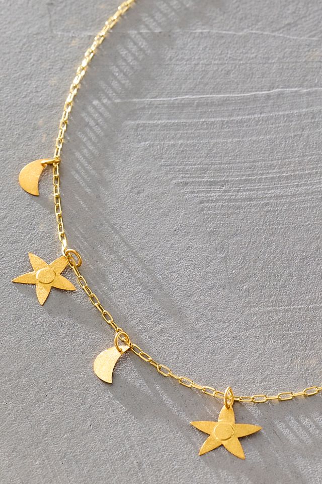 Après Ski Nisa Gold Necklace #2
