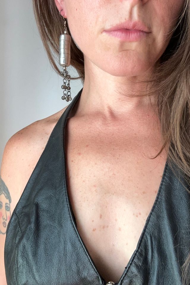 Artisan Silver Pod Earrings Selected by Grievous Angel Vintage #2
