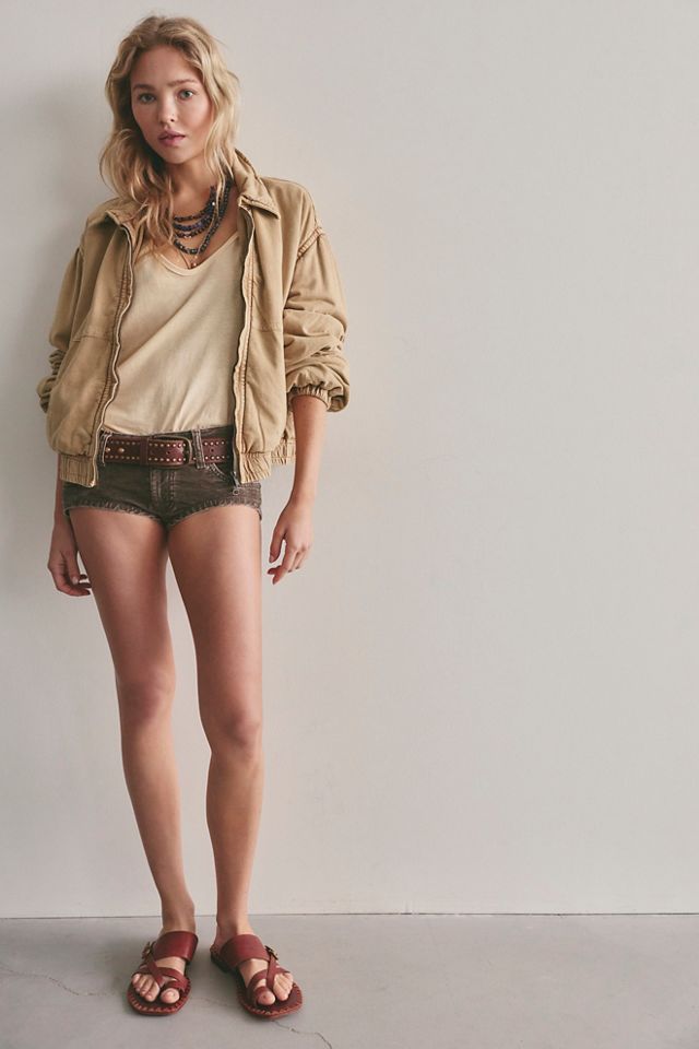We The Free Midas Cord Micro Shorts #3