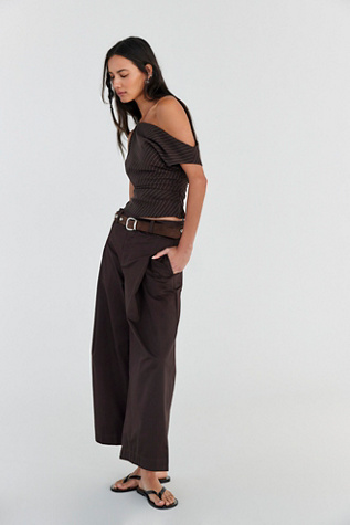 Silverlake Wide-Leg Chino Trousers