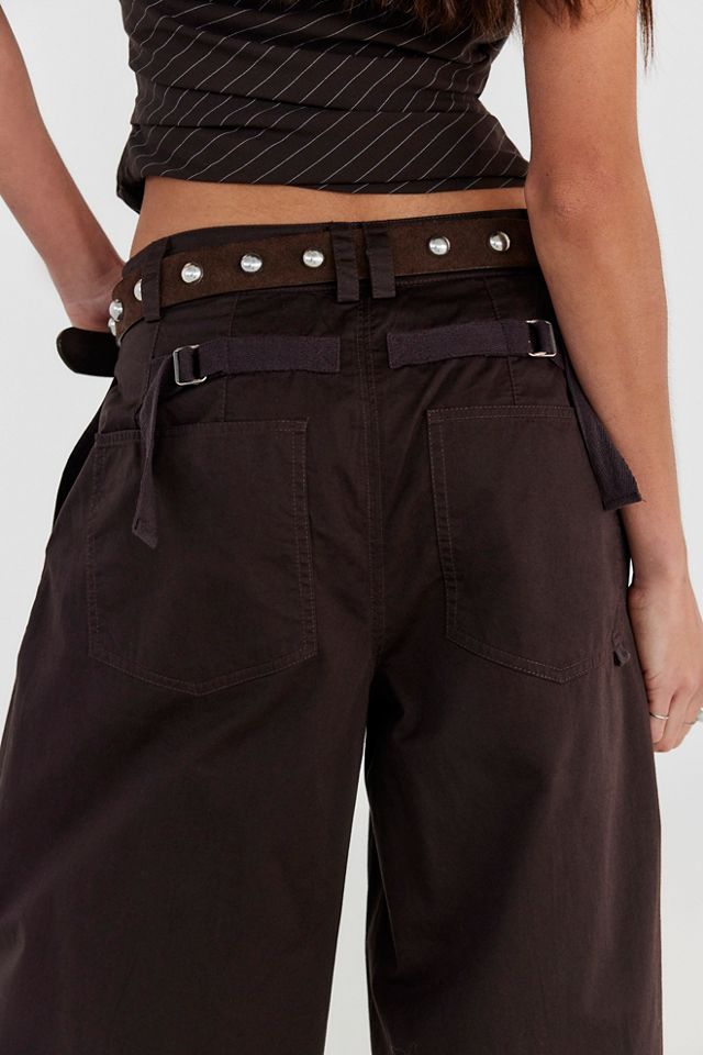 Silverlake Wide-Leg Chino Trousers #1