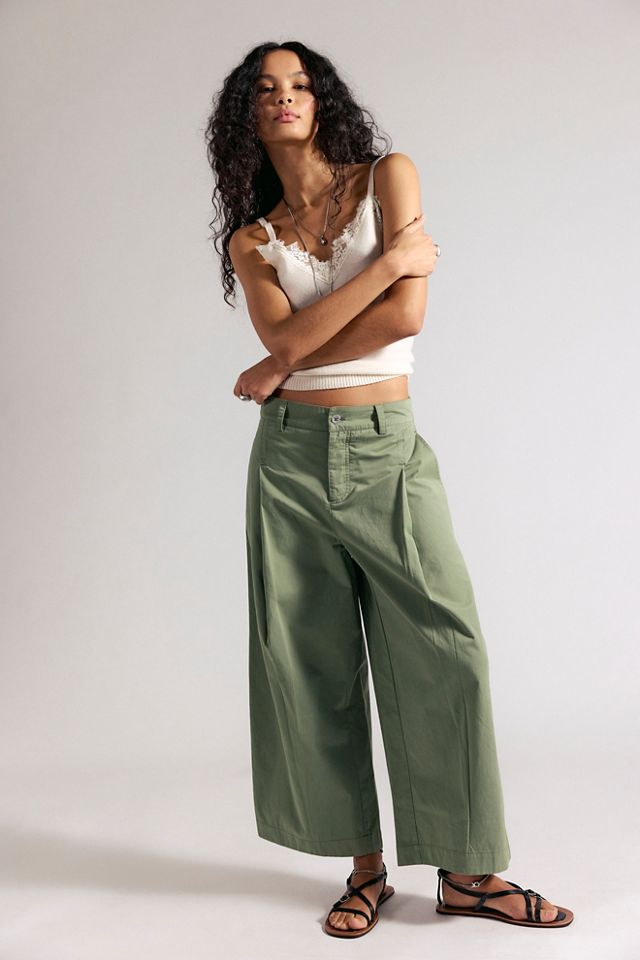 Pantalon Chino à Jambes Larges Silverlake #1