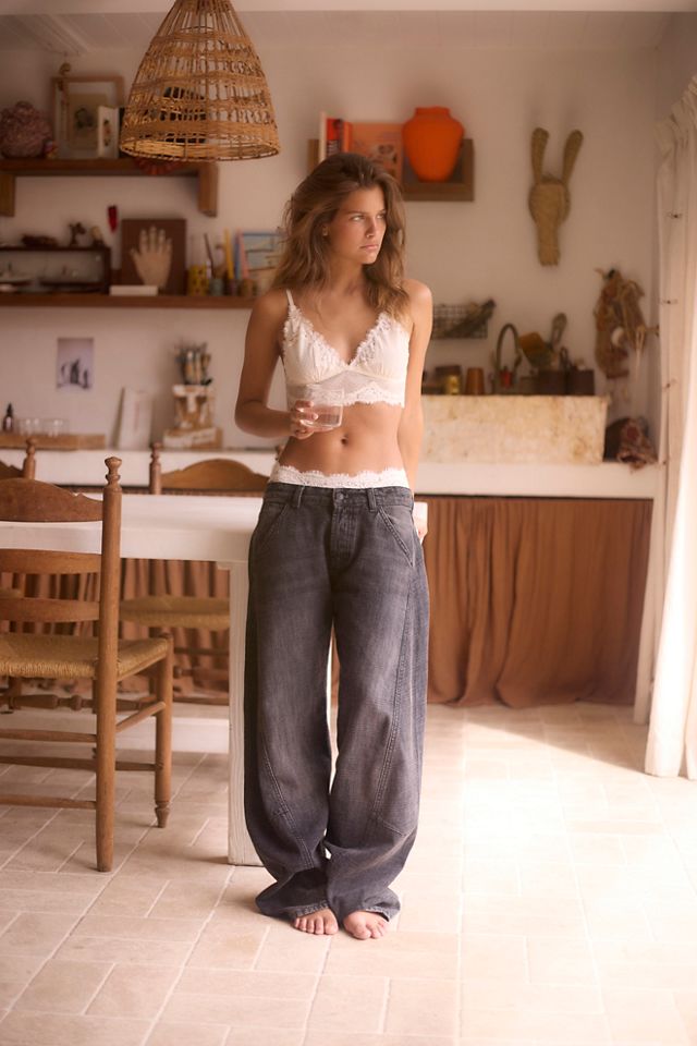 We The Free Highland Low-Rise Twisted Bowed Jeans #5