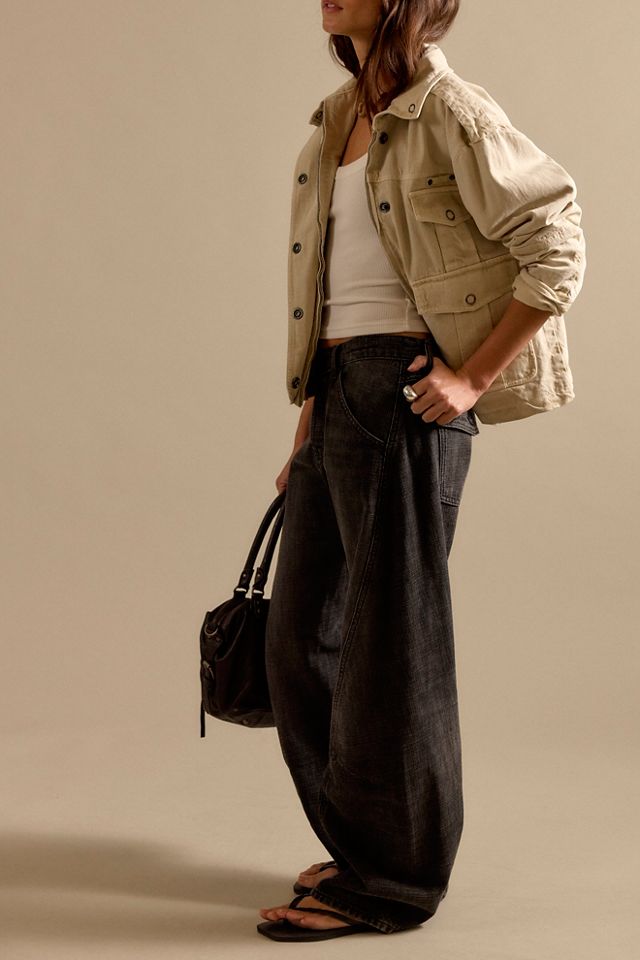 We The Free Highland Low-Rise Twisted Bowed Jeans #3