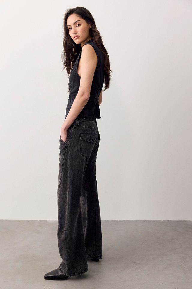 We The Free Highland Low-Rise Twisted Bowed Jeans #2