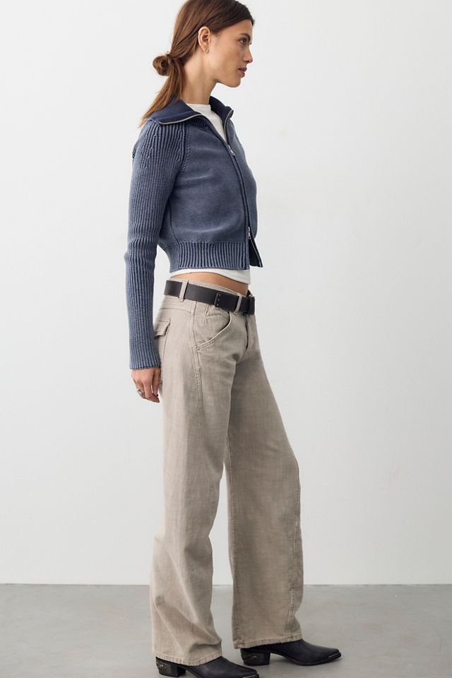 We The Free Highland Low-Rise Twisted Bowed Jeans #2