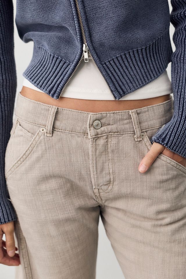 We The Free Highland Low-Rise Twisted Bowed Jeans #3