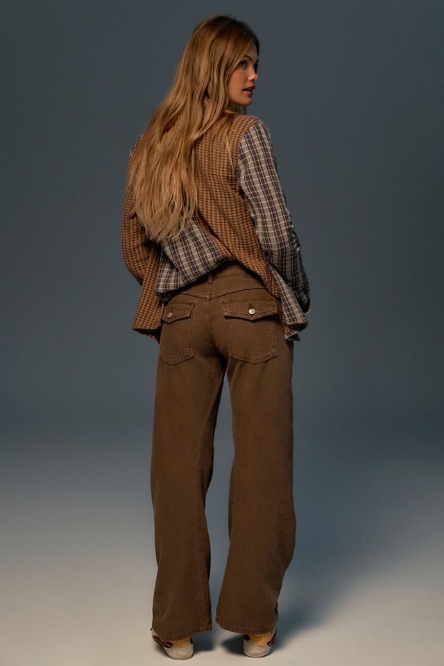 We The Free Highland Low-Rise Twisted Bowed Jeans #2