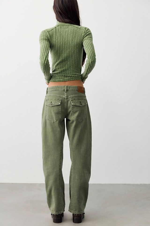 We The Free Highland Low-Rise Twisted Bowed Jeans #3