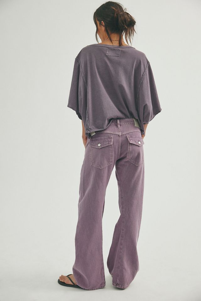 We The Free Highland Low-Rise Twisted Bowed Jeans #2