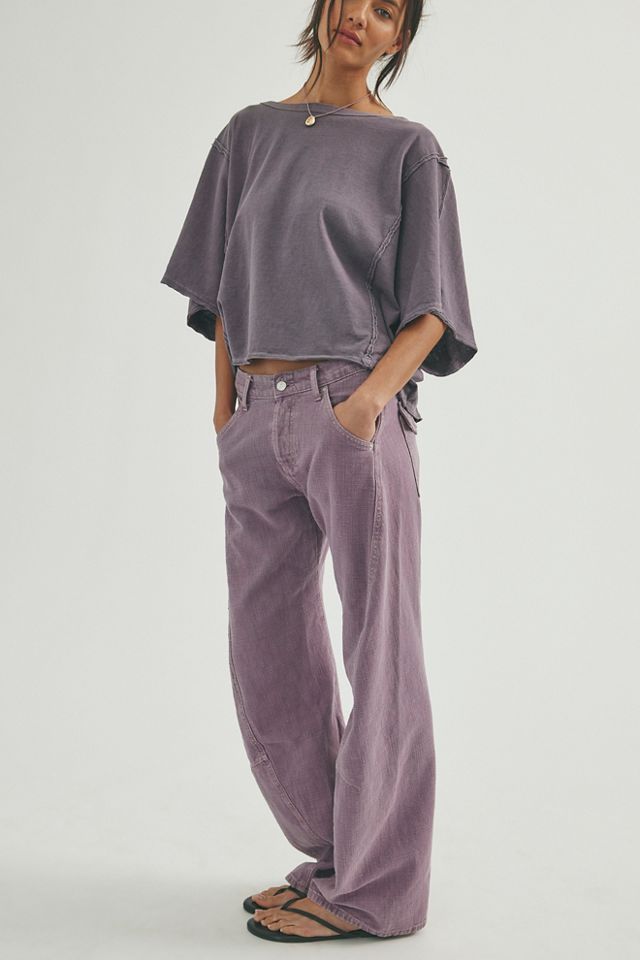 We The Free Highland Low-Rise Twisted Bowed Jeans #3