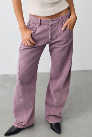 We The Free Highland Low-Rise Twisted Bowed Jeans