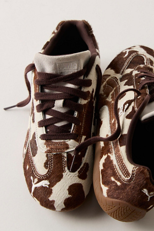 Puma Speedcat Printed Sneakers at Free People in Brown, Size: US 8