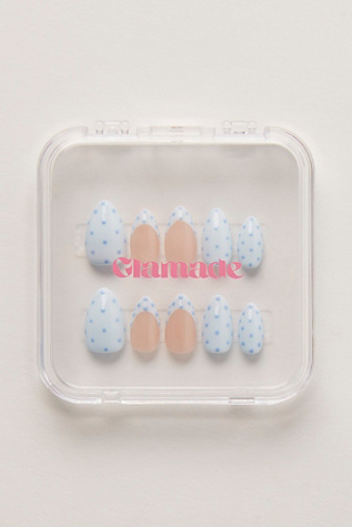 Glamade Press-On Nails at Free People in Blue, Size: XS