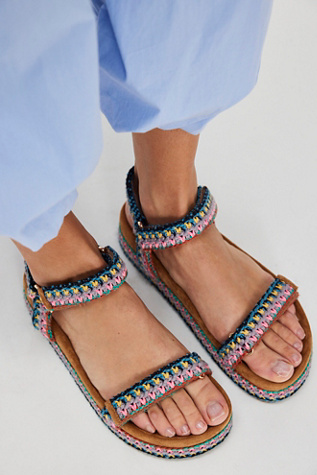 Isla Crochet Sandals by FP Vegan Collection at Free People, Size: US 9