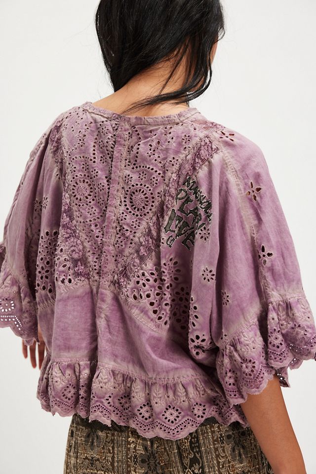 Magnolia Pearl Eyelet Rosemary Blouse #1