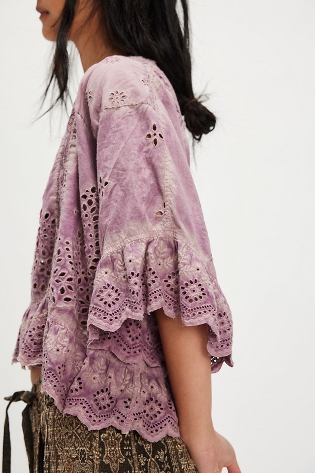 Magnolia Pearl Eyelet Rosemary Blouse #2