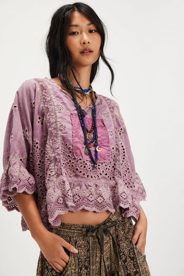 Magnolia Pearl Eyelet Rosemary Blouse #3