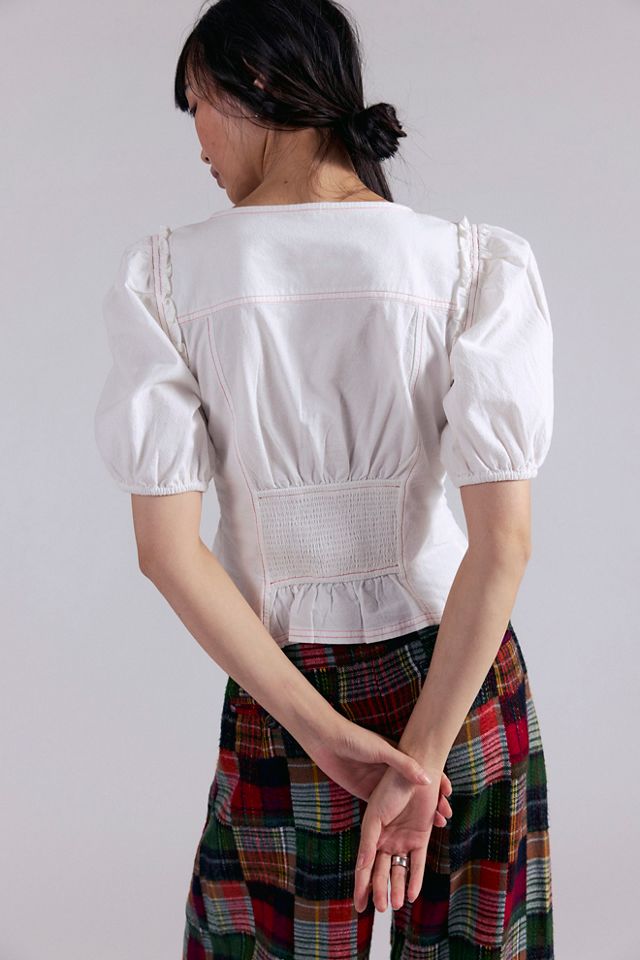 Holly Embroidered Top #1