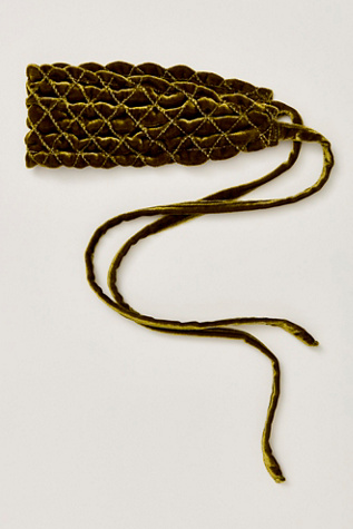 Curried Myrrh Paloma Velvet Headband