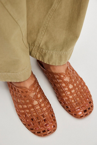 Mules en gelée de verre de mer