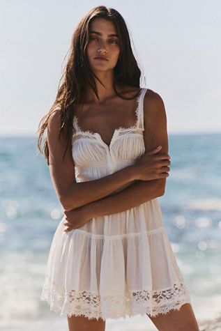 sweetheart neckline white mini dress White Floral Bustier Mini Dress | Sweetheart Neck A-Line Sundress for  Summer Garden Party Vacation