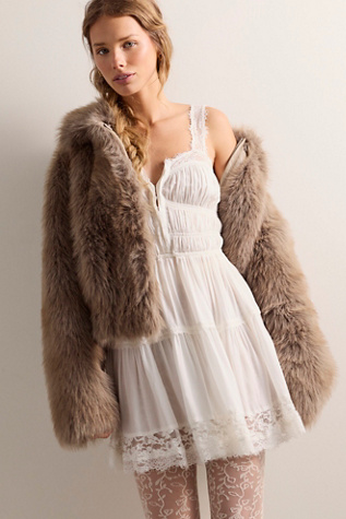 So In Love Mini Slip Dress
