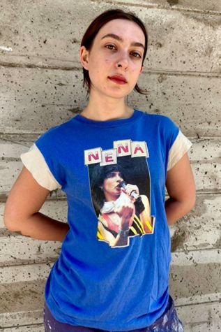 1980’s Nena Tee-Shirt Selected by Nomad Vintage