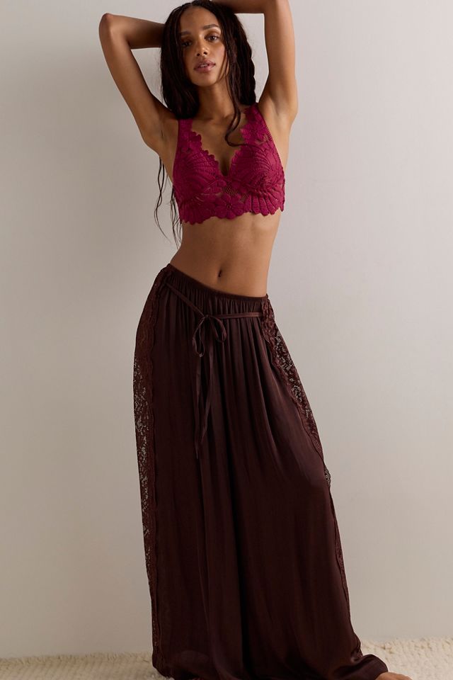 Petal Party Lace Plunge Bralette #2