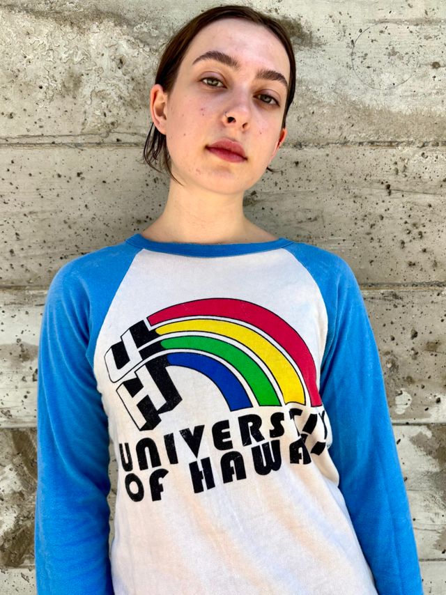 1970s University of Hawaii Baseball Tee-Shirt Selected by Nomad Vintage #2