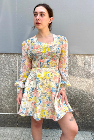 1960’s Floral Print DressSelected by Nomad Vintage
