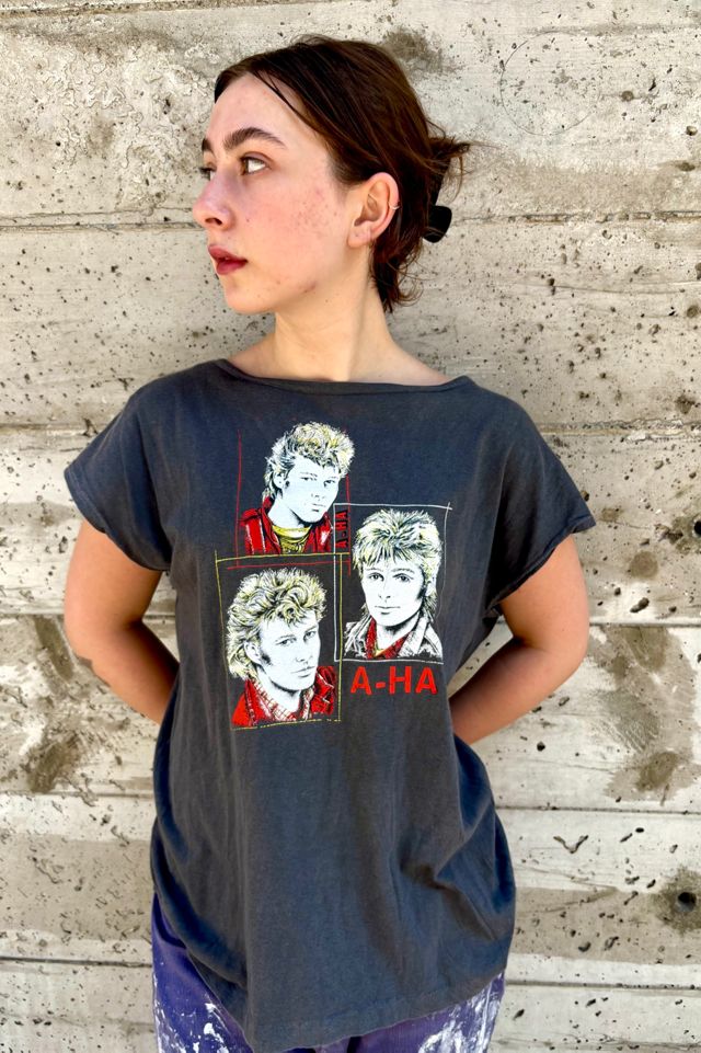Rare German Vintage A-Ha Tee-Shirt Selected by Nomad Vintage #3