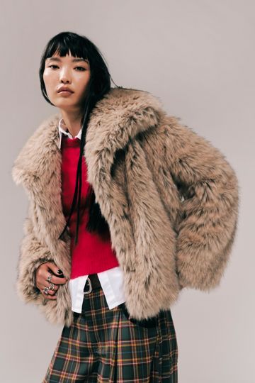 Rina Faux Fur Jacket