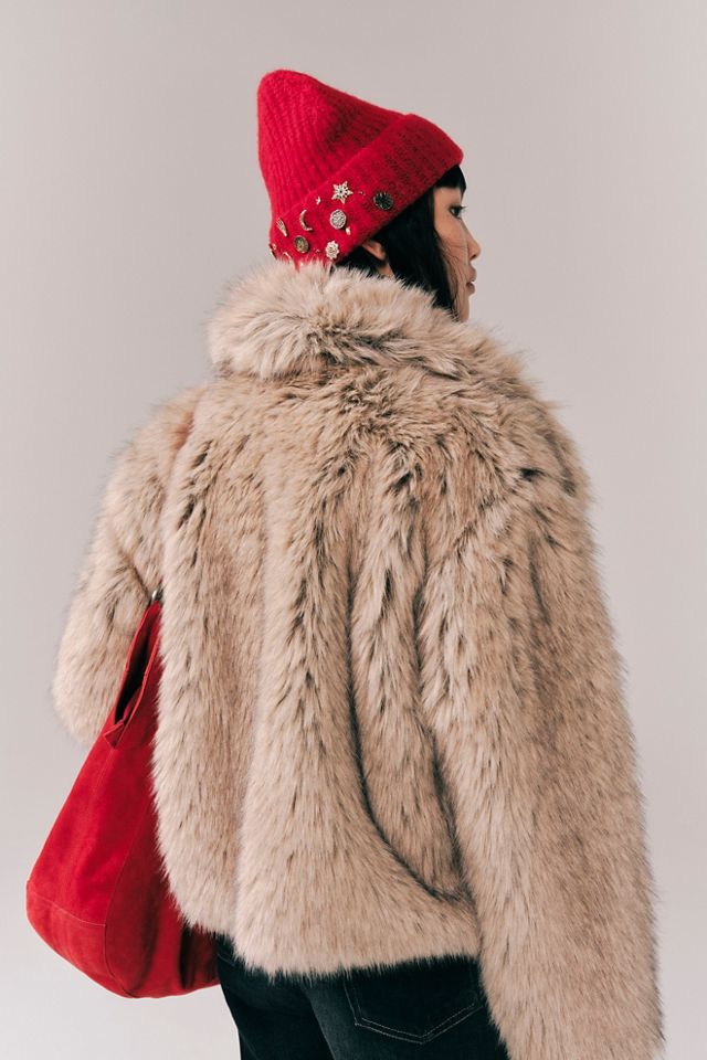 Rina Faux Fur Jacket #1