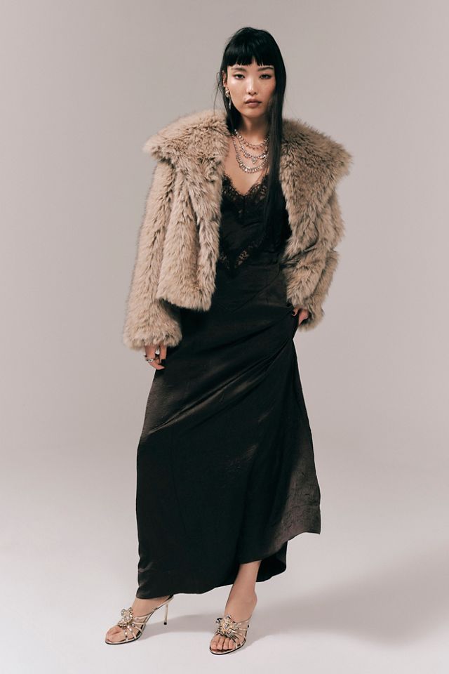 Rina Faux Fur Jacket #2